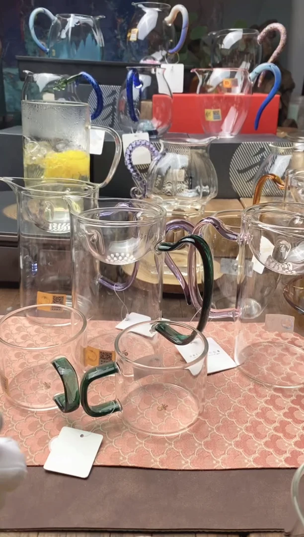 禾器/沁润茶海+清禾对杯/墨绿
