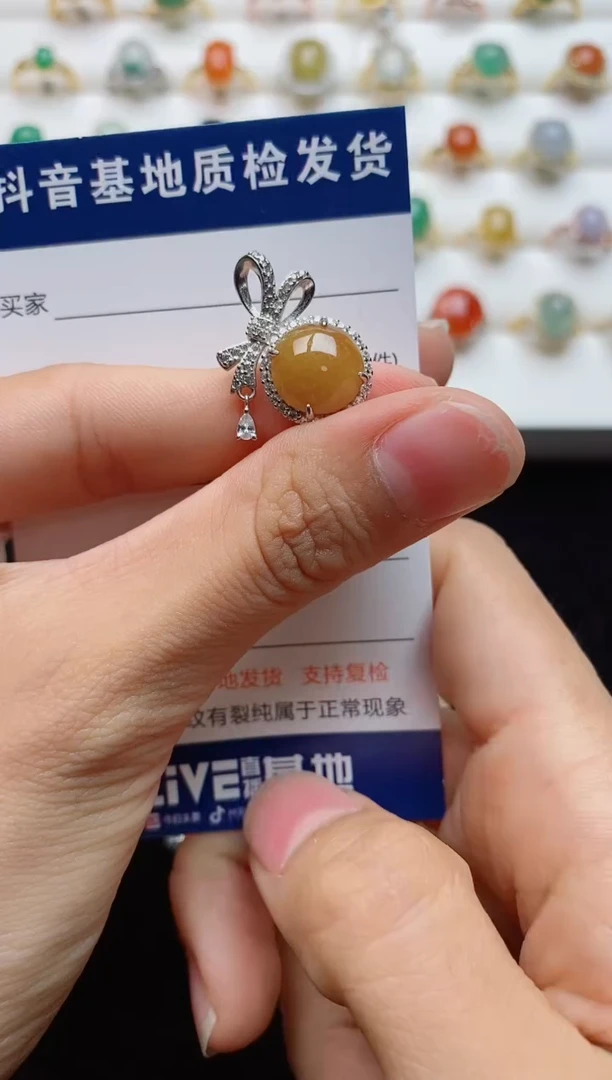 翡翠戒指银S925镶嵌.........