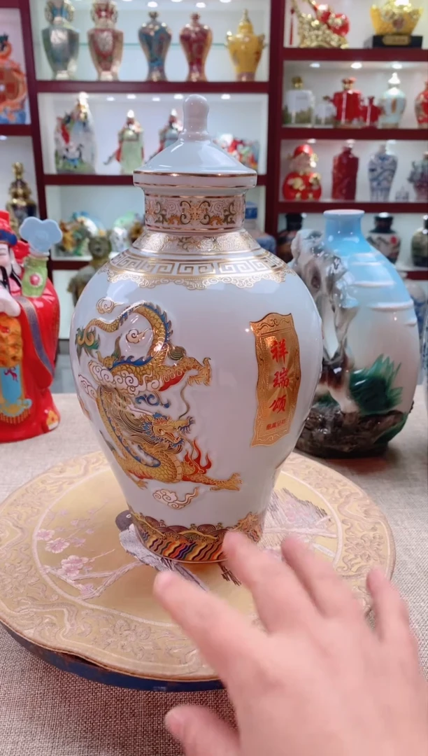 【闪购商品】摆件景德镇垚晶陶瓷祥瑞3斤