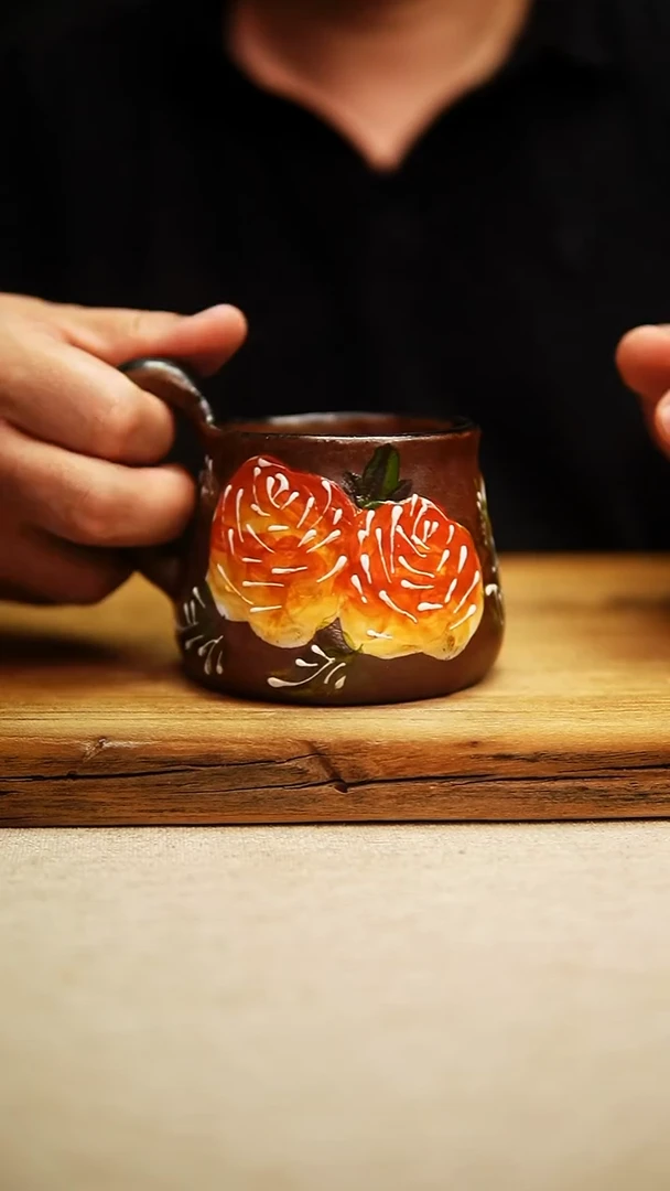 @@陶园瓷舍@@纯手工手绘@高温釉下彩