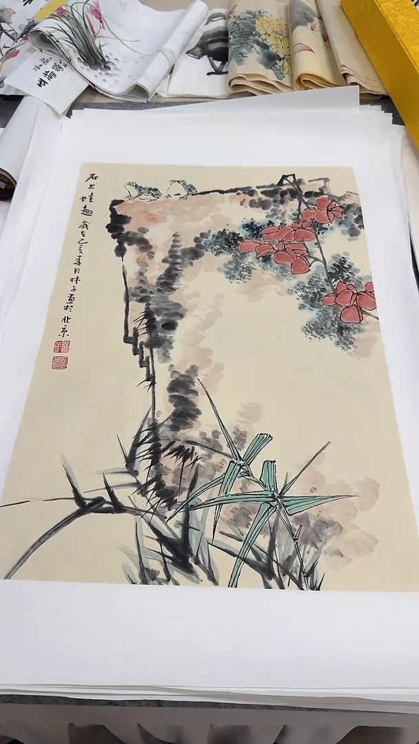 国画青蛙同类型随机