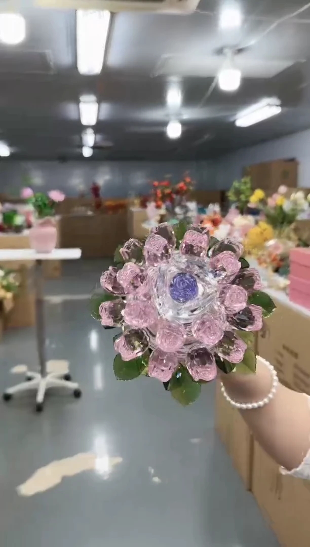 金沃水晶琉璃     手捧花