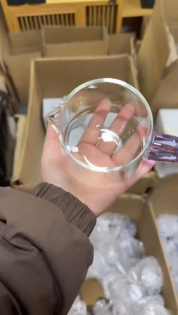 430紫色刻度  杯