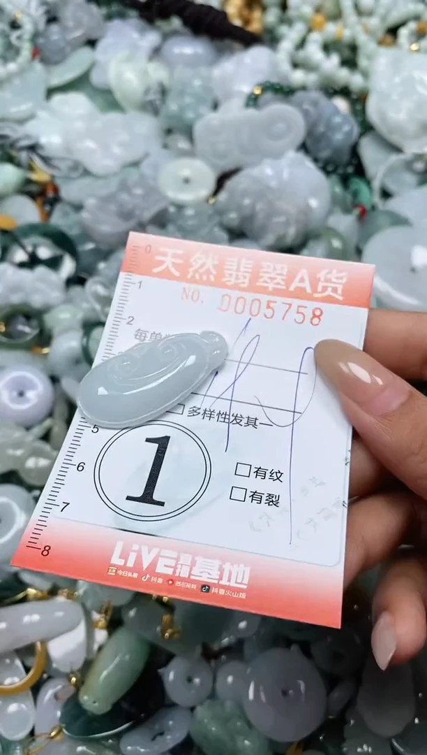 翡翠未镶嵌颈饰闪购0005758