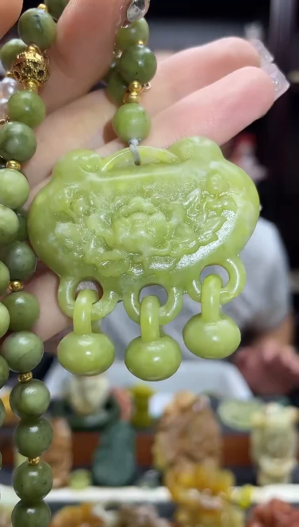 未镶嵌岫玉吊坠多样性发货*拍一发一