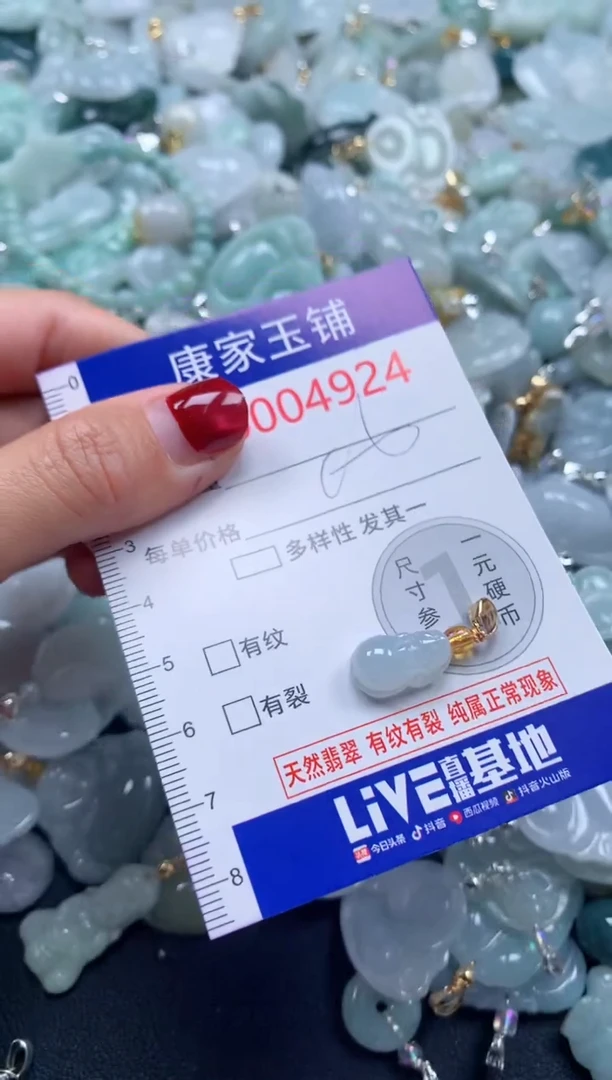 颈饰未镶嵌翡翠4924