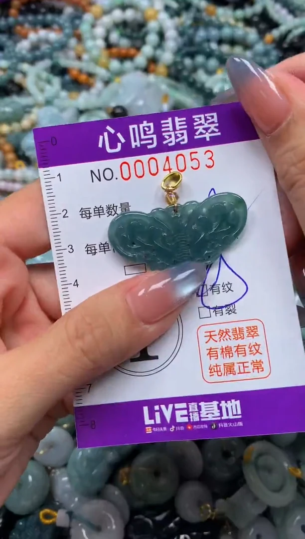 颈饰未镶嵌翡翠闪购004053
