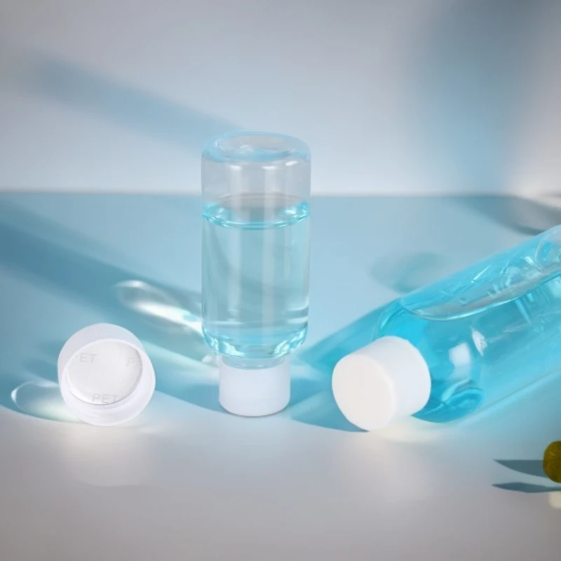 细长型5-200毫升加厚带盖分装液体试剂空包装塑料pet补水透明小瓶