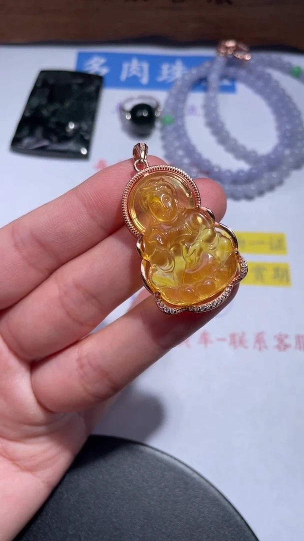 裸石琥珀未镶嵌16