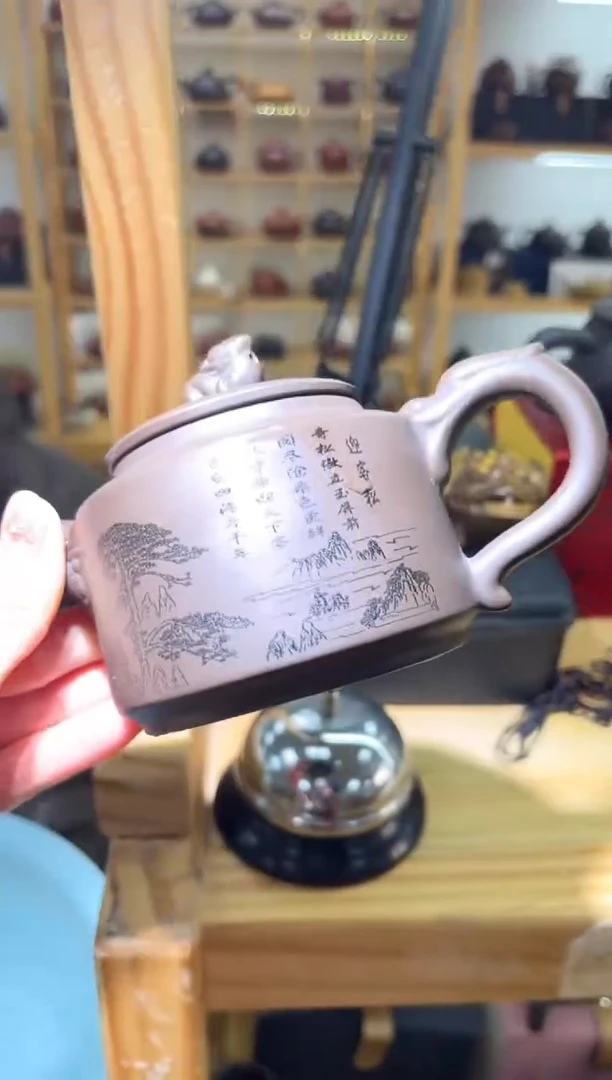 【闪购商品】紫砂茶壶大白茶具高端紫砂