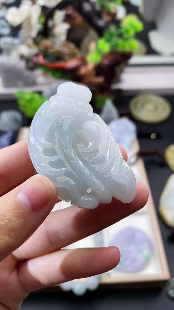 颈饰未镶嵌翡翠天然缅甸A货翡翠