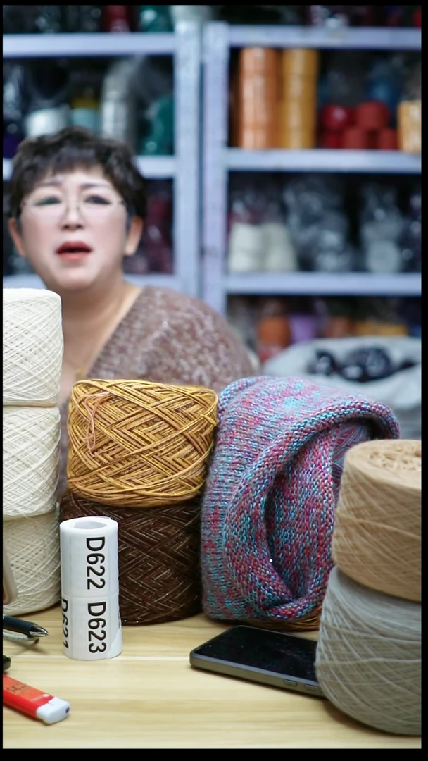 羊毛欢姐手编线D622