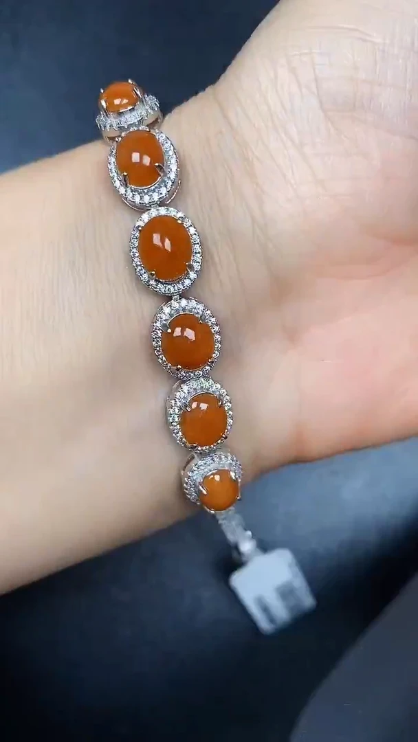 银S925镶嵌戒指翡翠3760