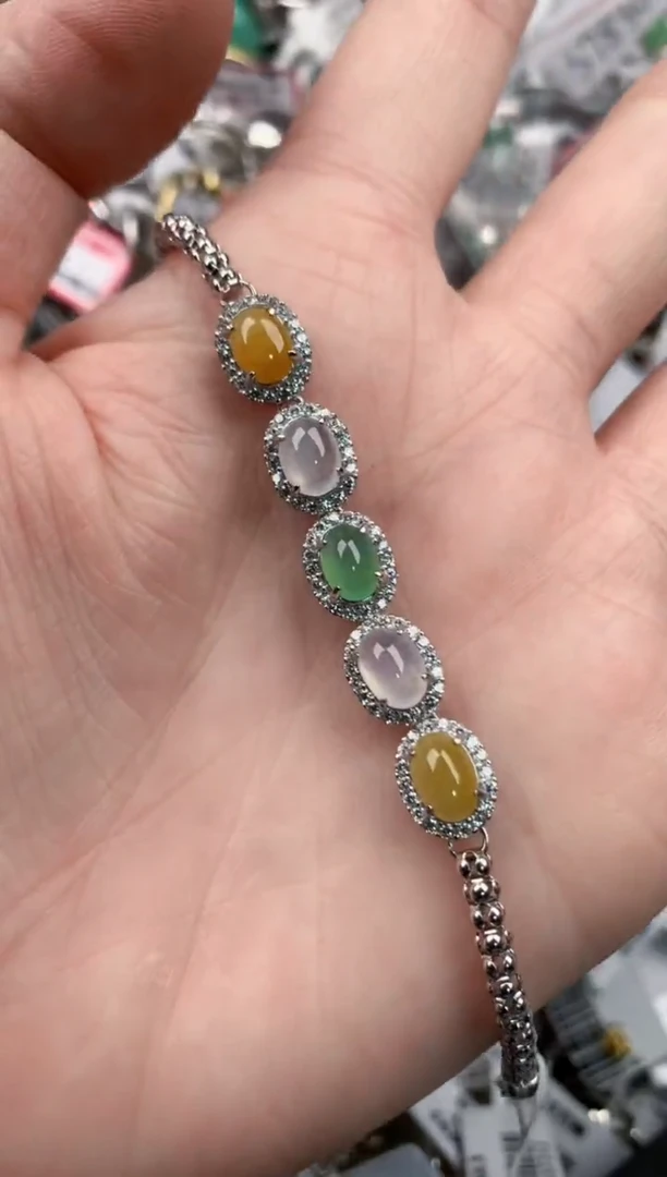 银S925镶嵌戒指翡翠3333-----8