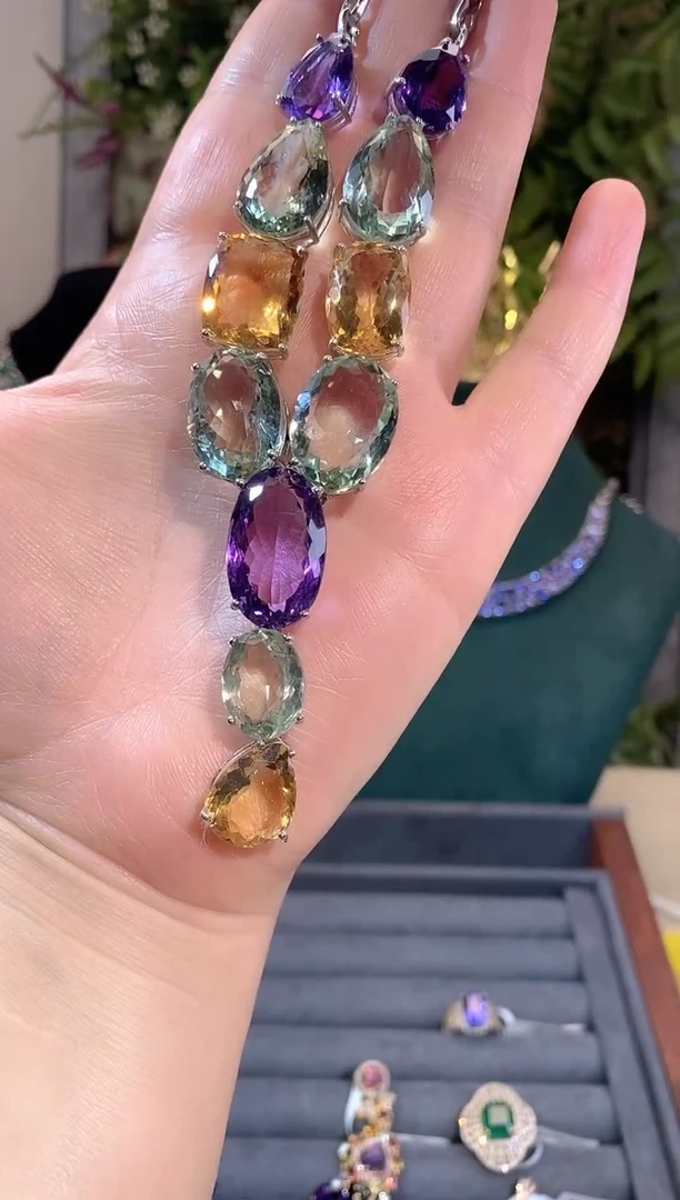 项链未镶嵌水晶天然水晶项链