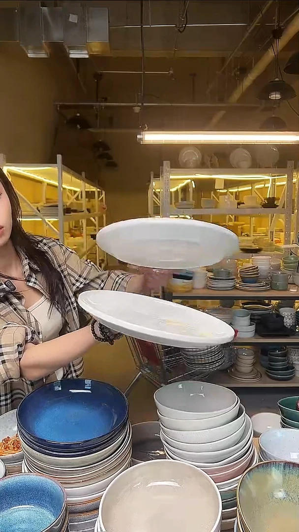 瓷73外贸尾货窑变釉下彩默认微瑕