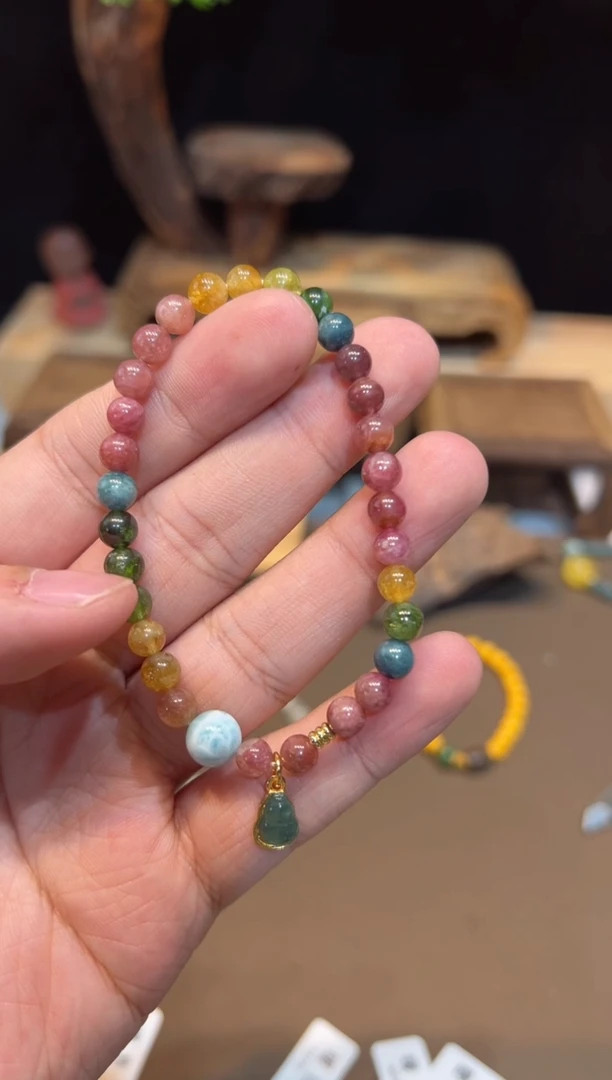 【闪购商品】碧玺手链未镶嵌手饰@@0777