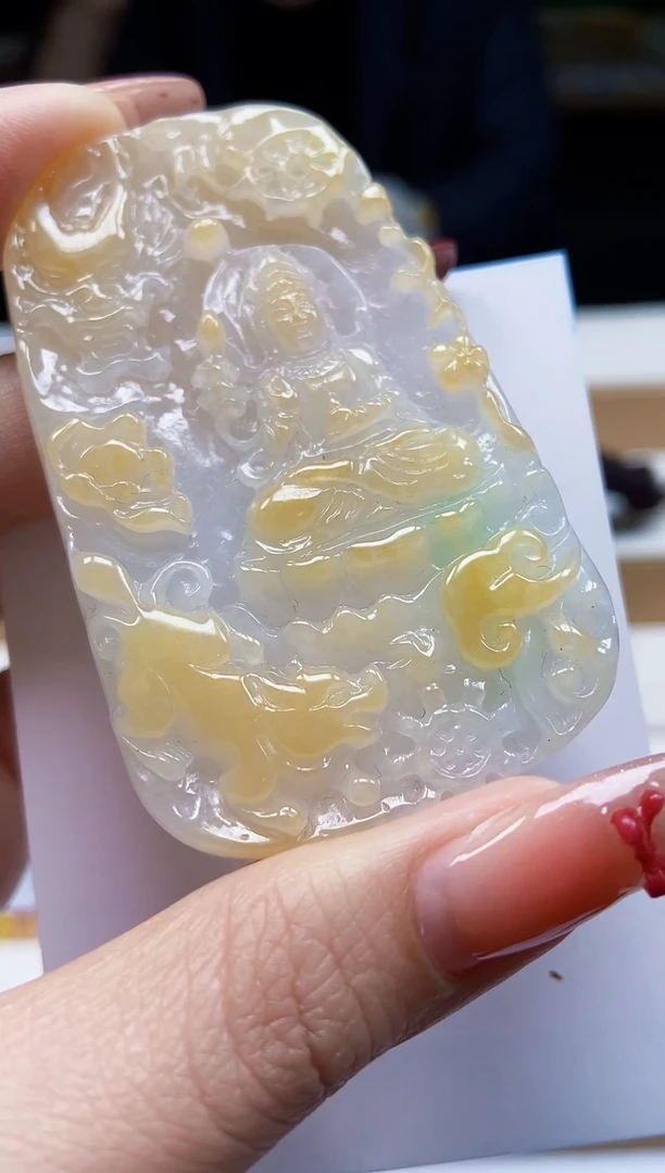 颈饰未镶嵌翡翠翡翠A货