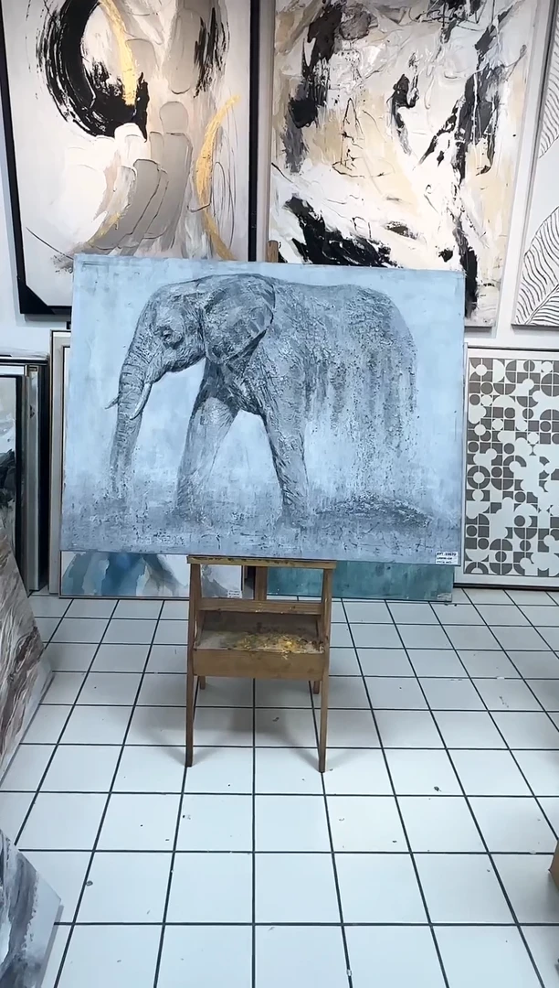 168现代装饰画油画90*120
