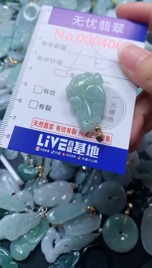 颈饰未镶嵌翡翠4067