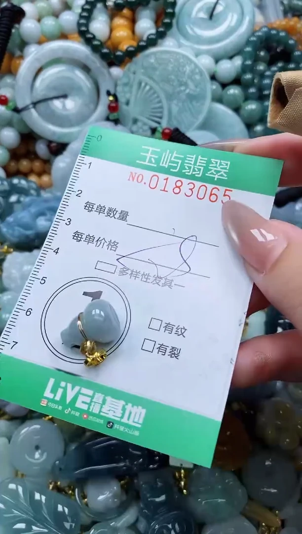 翡翠未镶嵌颈饰闪购0183065多样性发其一