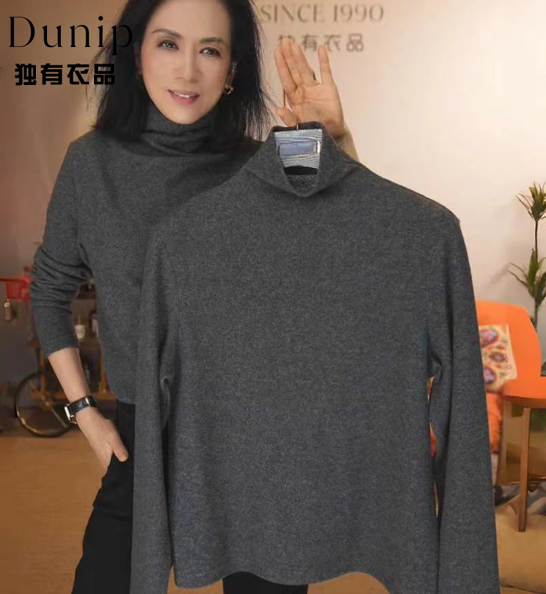 瑜姐男装 秋季新款时尚简约休闲百搭舒适纯色长袖25DU3302