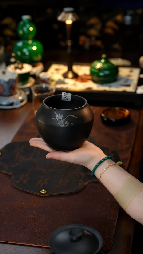 国**安雲梦茶器紫陶建水0095