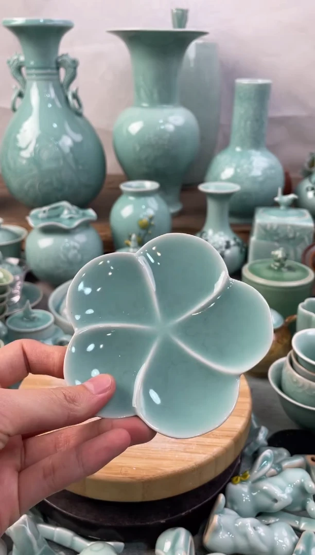【闪购商品】特价福利 微瑕 慧仙青瓷