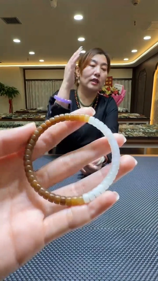 颈饰未镶嵌和田玉手串（多样性发一）