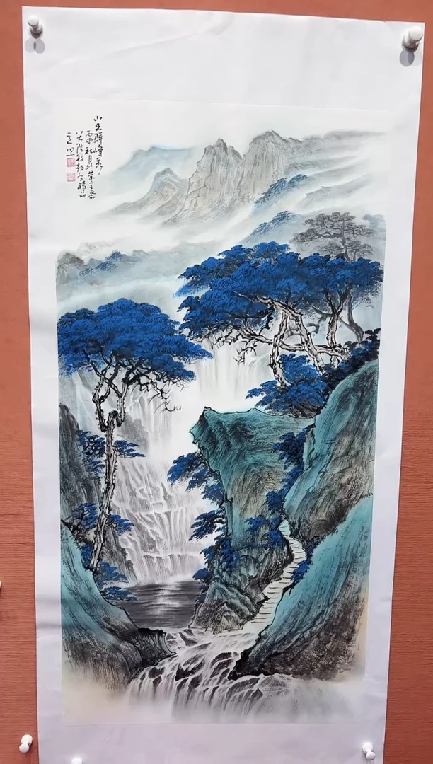 国画师立照老师国画作品