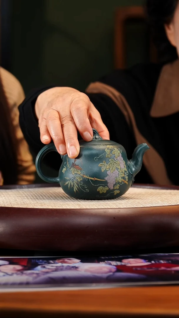 SYH47大亨官绿泥福瓜310cc