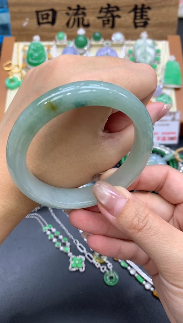 【闪购商品】翡翠手镯未镶嵌77-中国好珍宝