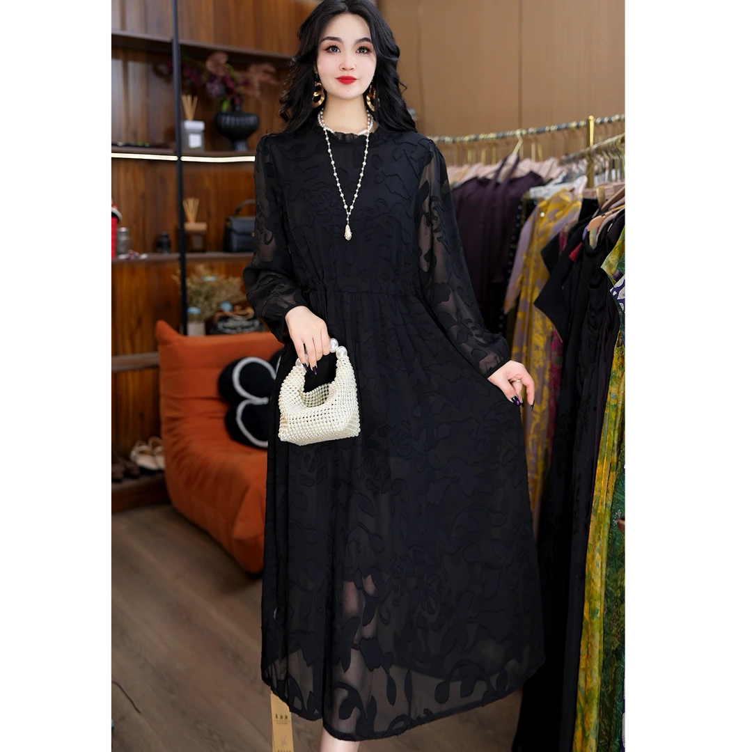 7661-8新款休闲时尚气质连衣裙