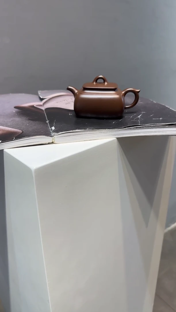 茶壶紫砂一***斗长四方紫砂壶