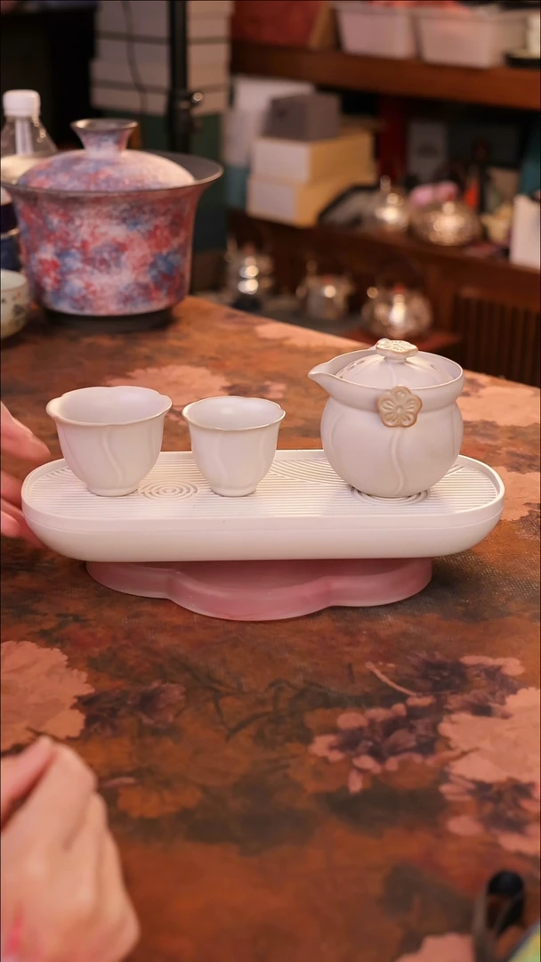 【闪购商品】陶瓷茶具（无礼盒无茶盘）@@A11124