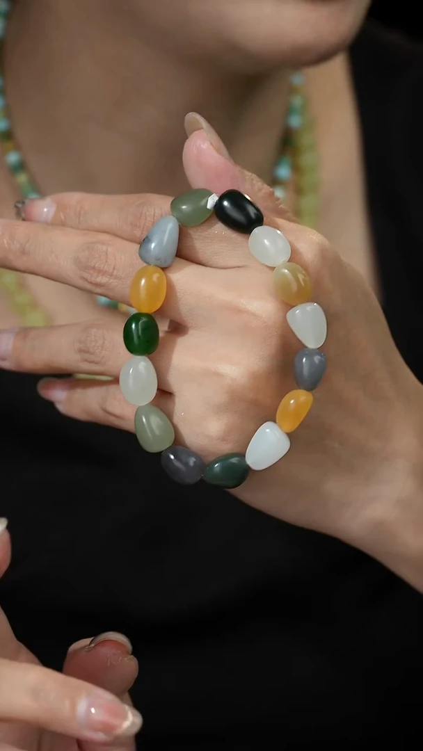 手串未镶嵌和田玉A41（多样性发一件）