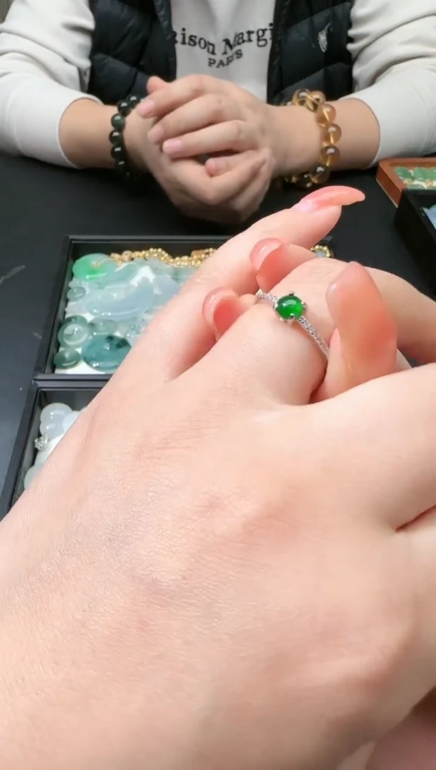 【闪购商品】翡翠颈饰银S925镶嵌TZG0121024