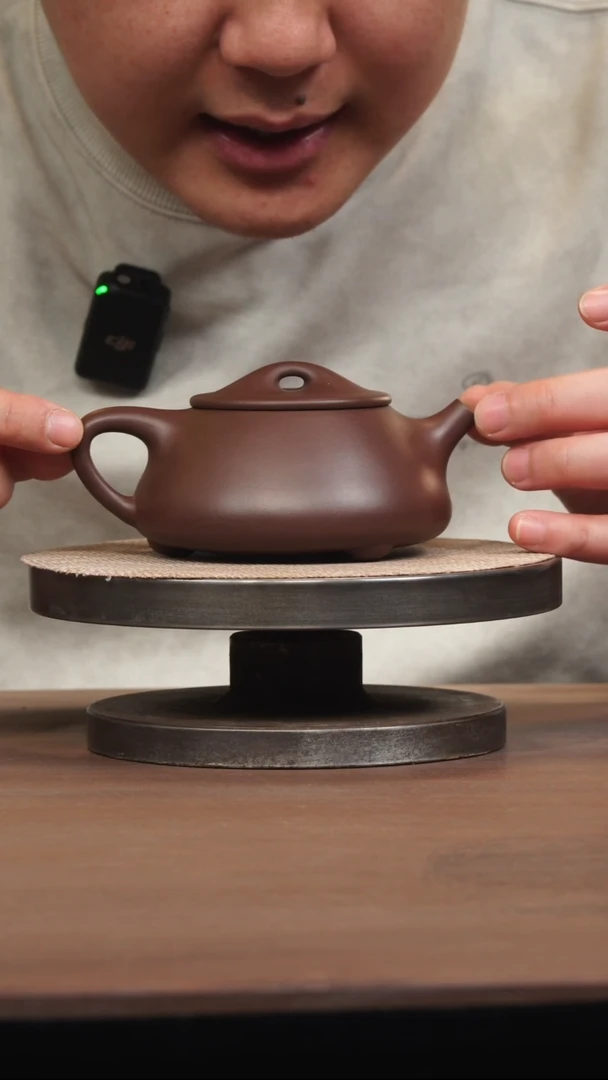 【闪购商品】紫砂茶壶紫泥石瓢