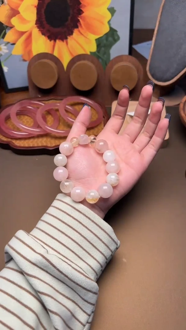 未镶嵌手串水晶u***气1