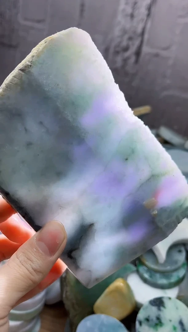 裸石翡翠天然翡翠A货古 南 291