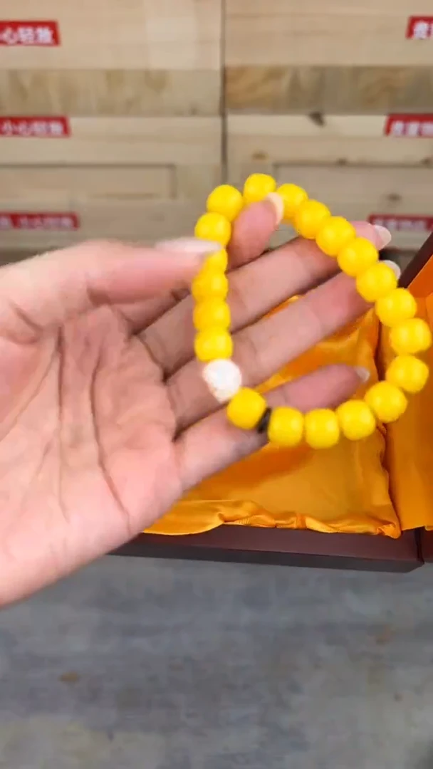 大唐红文玩阁黄玉菩提链接@@l052