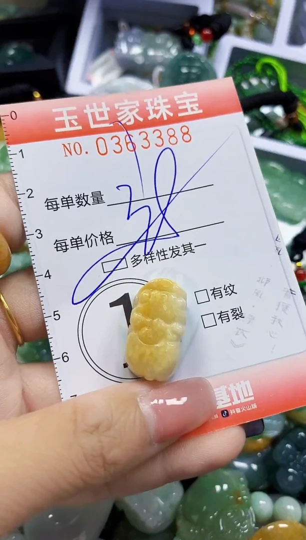颈饰未镶嵌翡翠翡翠闪购Y0363388多样性发其一