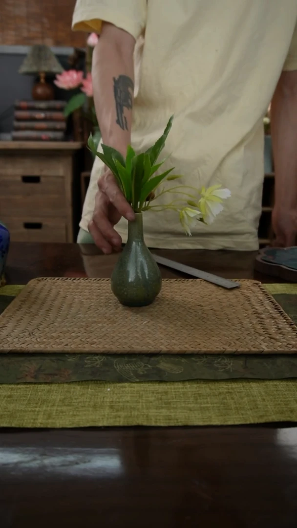 陶瓷一件包邮结晶瑕疵花瓶次品06