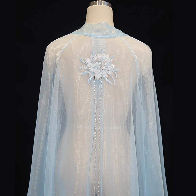 卷仙【仙跃流云】国风大摆纱衣古风爵士舞蹈服外衫小卷仙国风穿搭