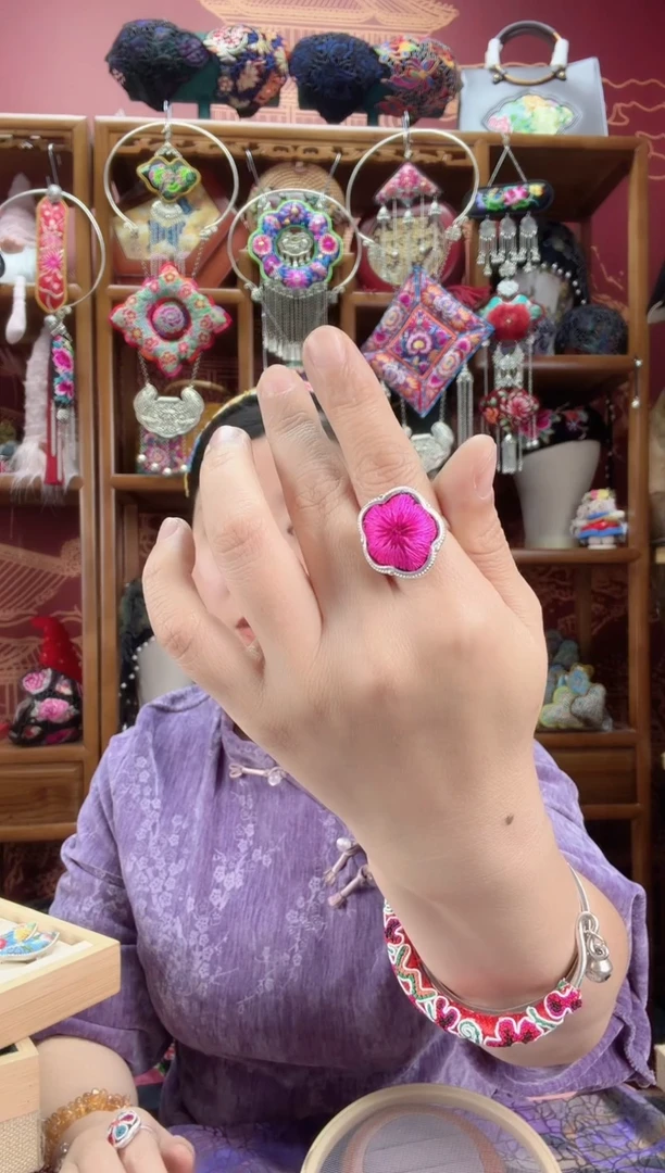 刺绣戒指116甜甜家