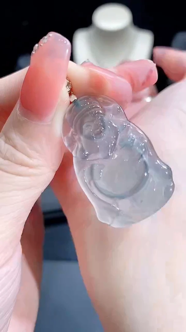 翡翠未镶嵌颈饰天然A货翡翠