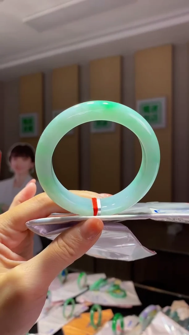 未镶嵌手镯翡翠-C153 圈口 56.8