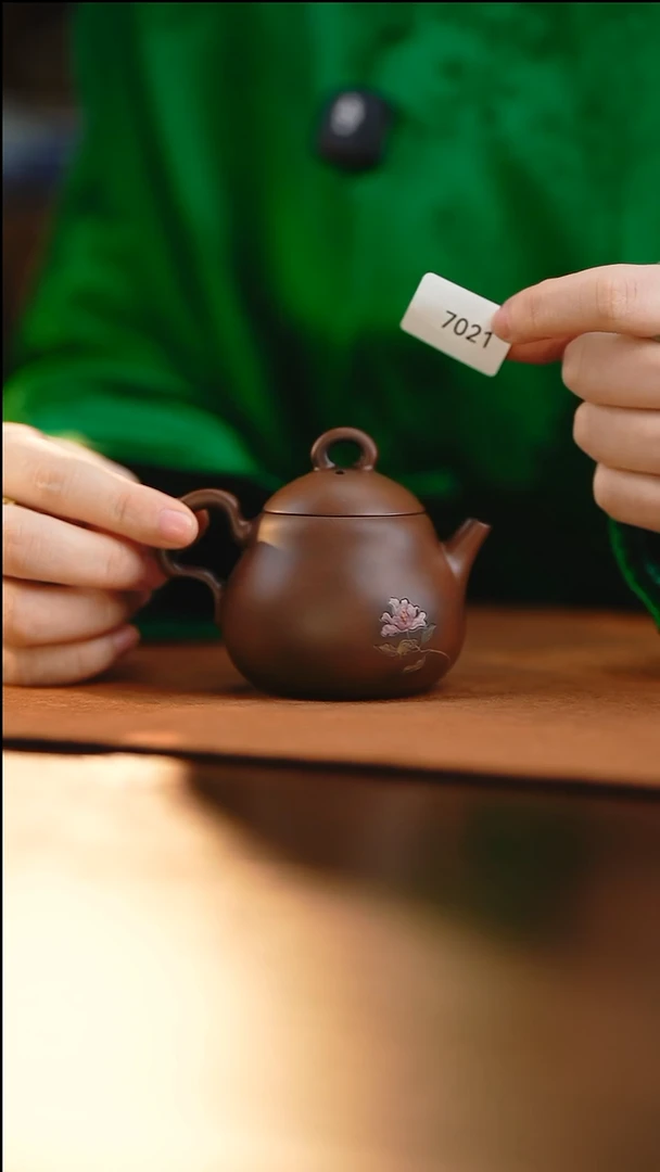 雲梦茶器紫陶茶壶7021