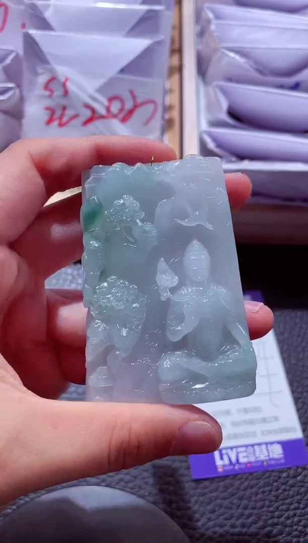 颈饰未镶嵌翡翠00002698观音