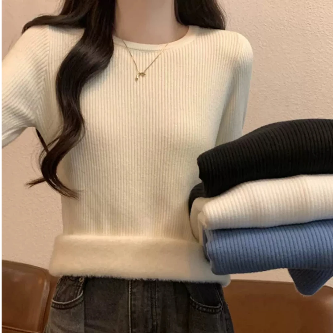 【编号1216-1260】新款时尚百搭秋冬加厚保暖韩版打底开衫毛衣女